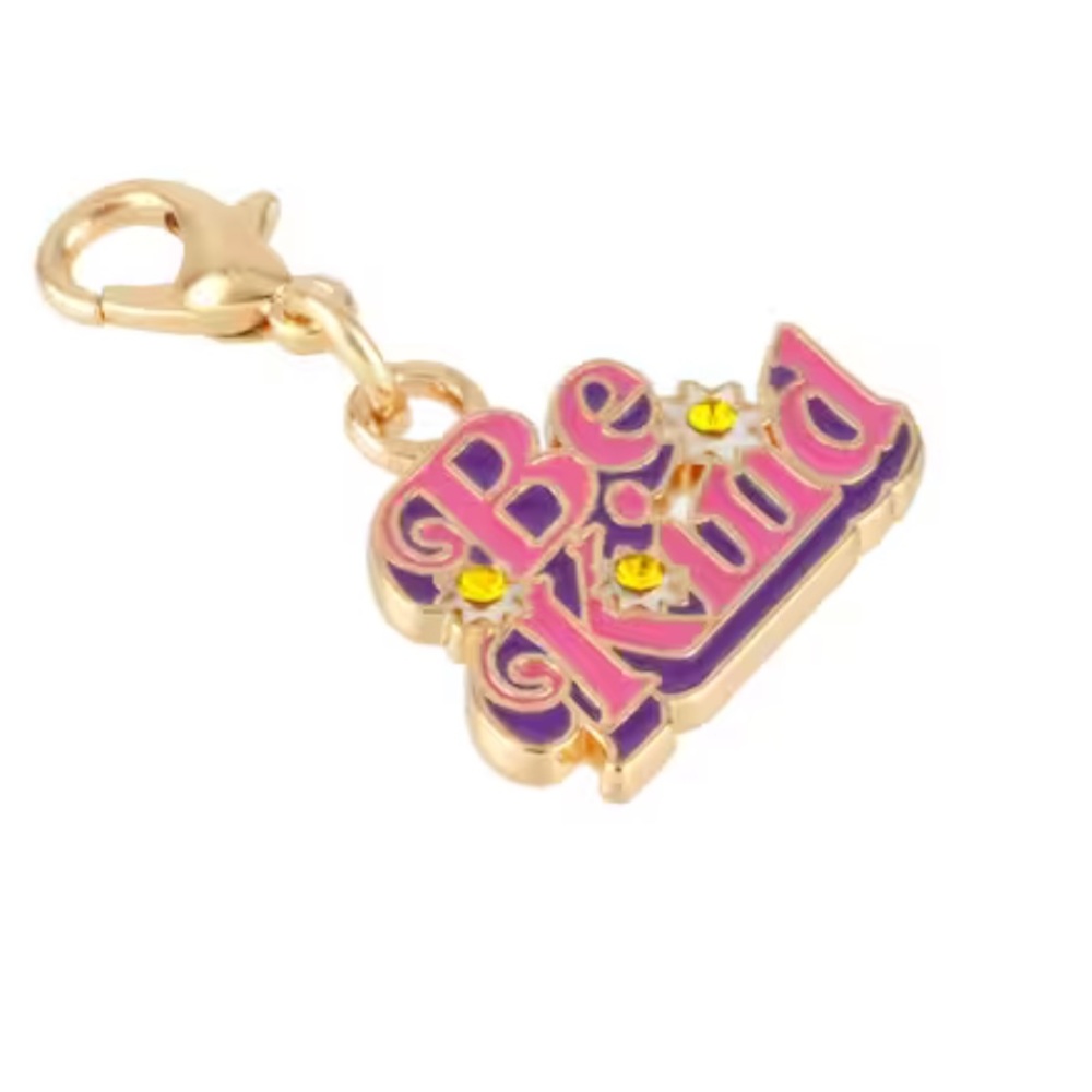 Pink & Purple Be Kind Charm